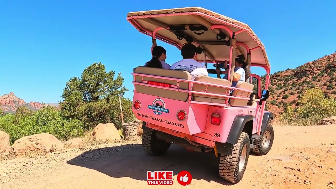 4x4 Sedona Arizona Schnebly Hill Off Road Jeep Trail and Vista #jeep #vacation #offroad Scenic Drive