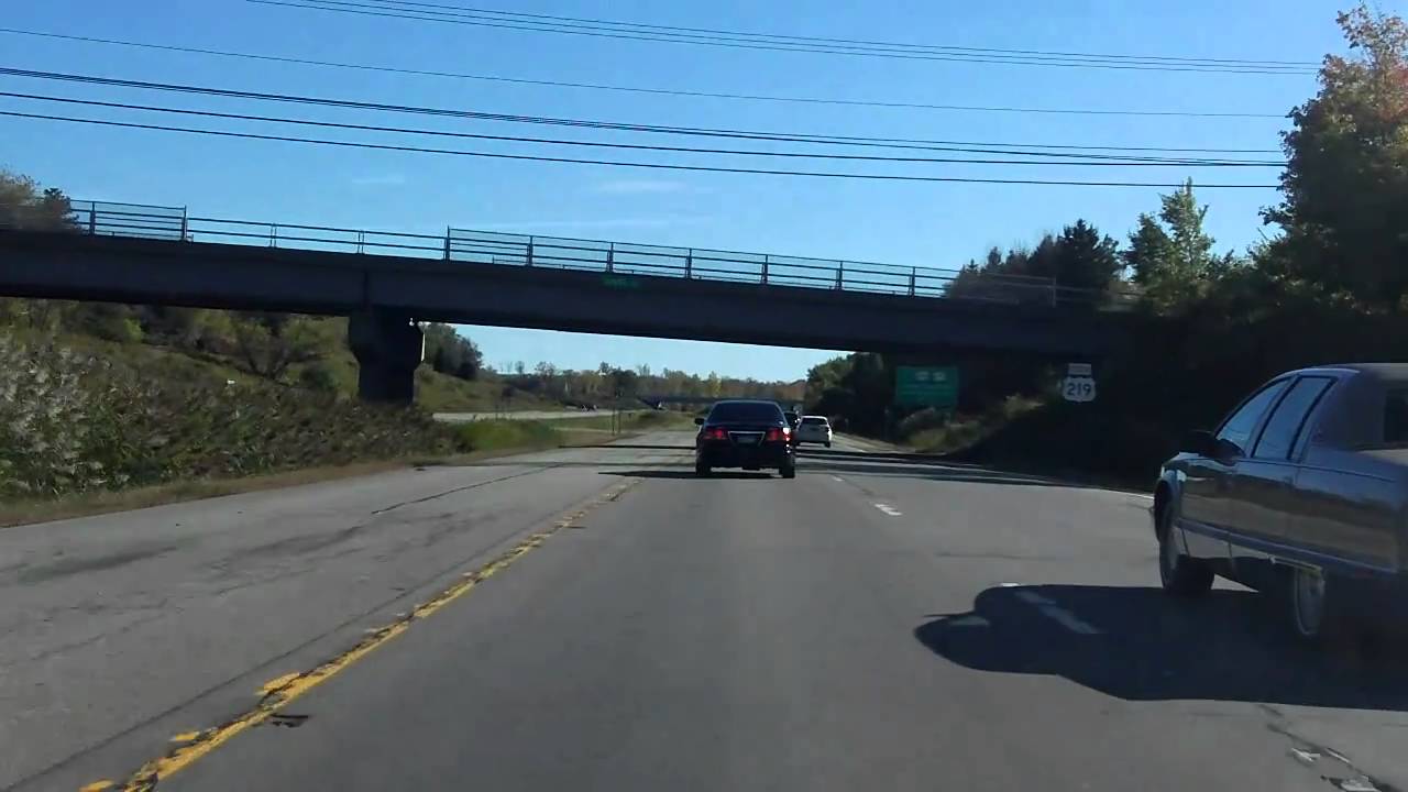 Southern Expressway (US 219 from I-90 to NY 391) southbound