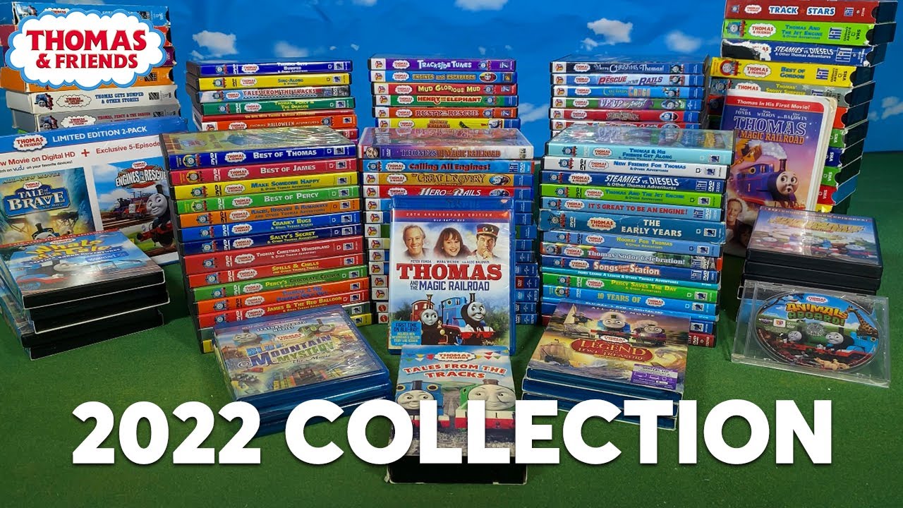 Коллекция DVD и VHS Томаса 2 (Рождество 2022 г.) | Томас дома