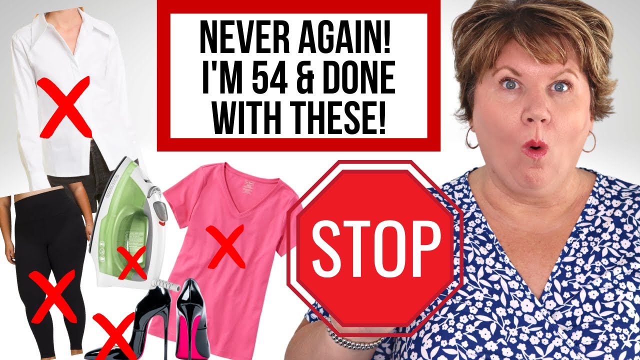 SHOCKING! 10 Fashion Things & Clothes I Stopped Buying For Better Plus Size Style at 54!