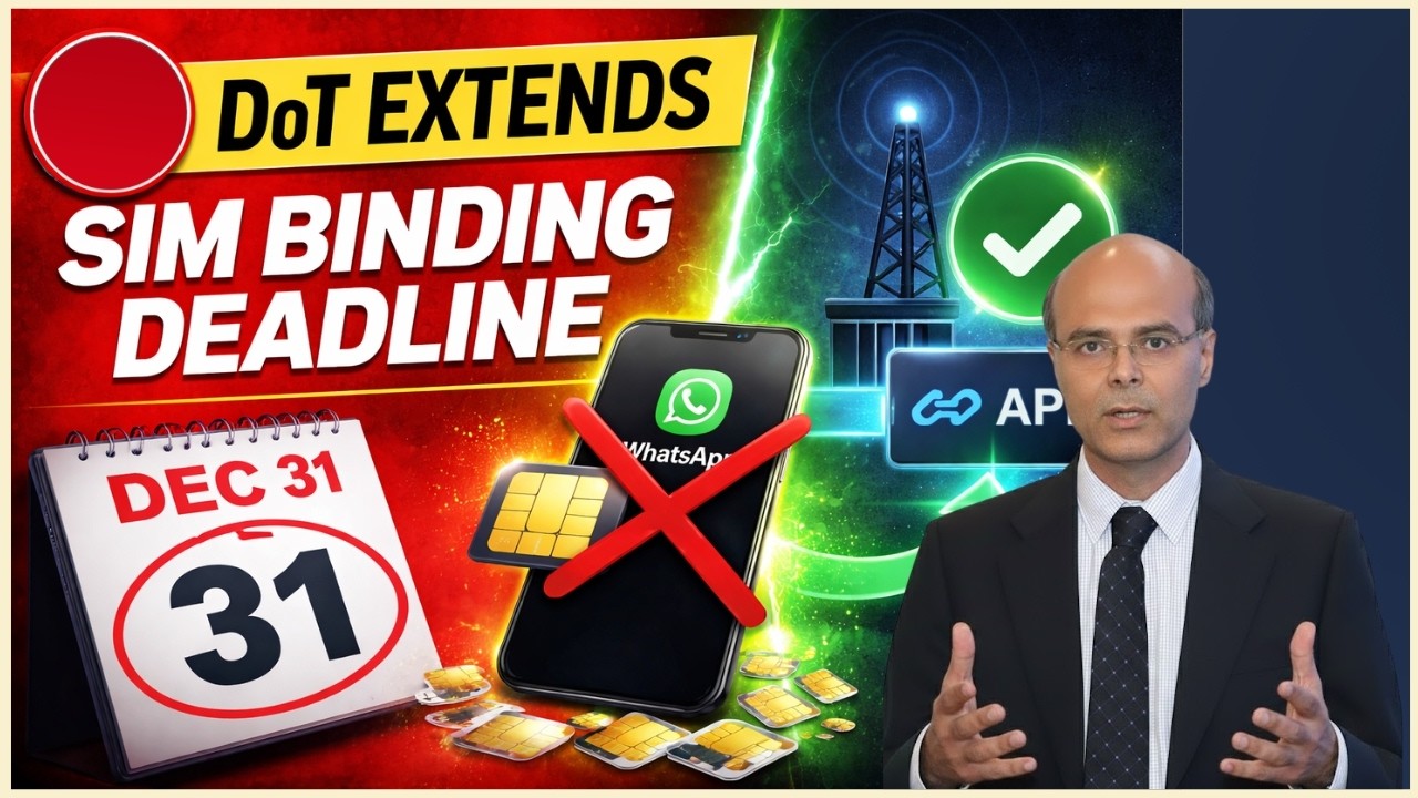 DoT Extends SIM Binding Deadline &mdash; Why Telecom Authentication Is the Real Fix