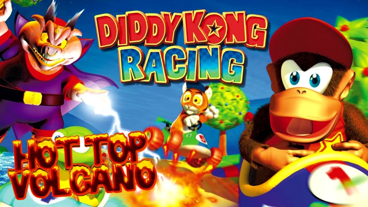 Diddy Kong Racing N64 - Hot Top Volcano Remake