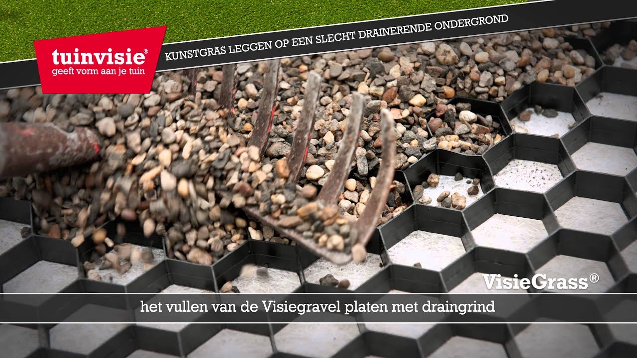 TuinVisie | Kunstgras leggen op slecht drainerende ondergrond