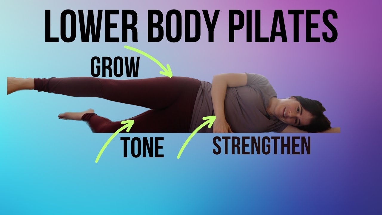20 Minute Butt and Thigh Lower Body Pilates (Low-Impact At Home Workout