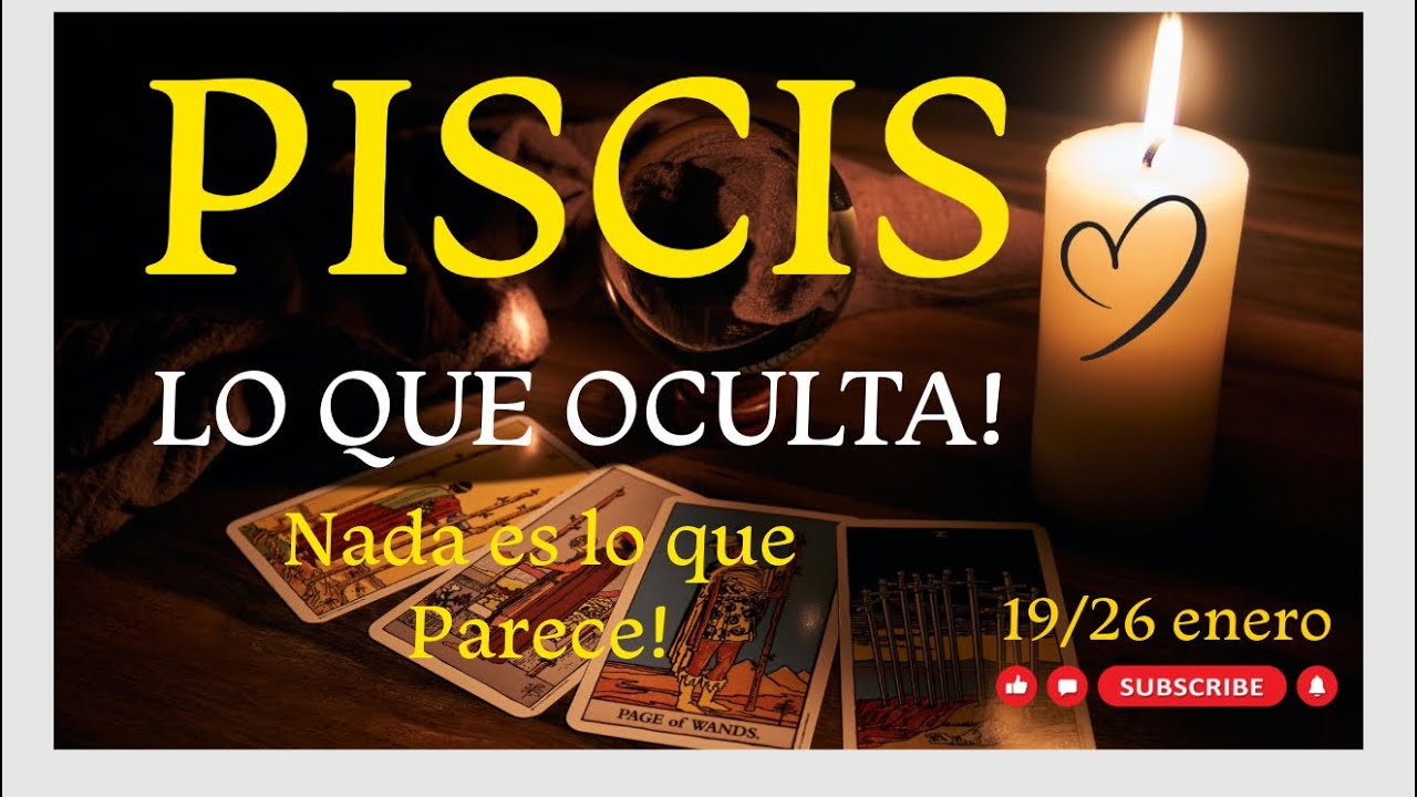 Piscis ♓✨ La verdad oculta detrás de cómo actúa contigo 🔮💥