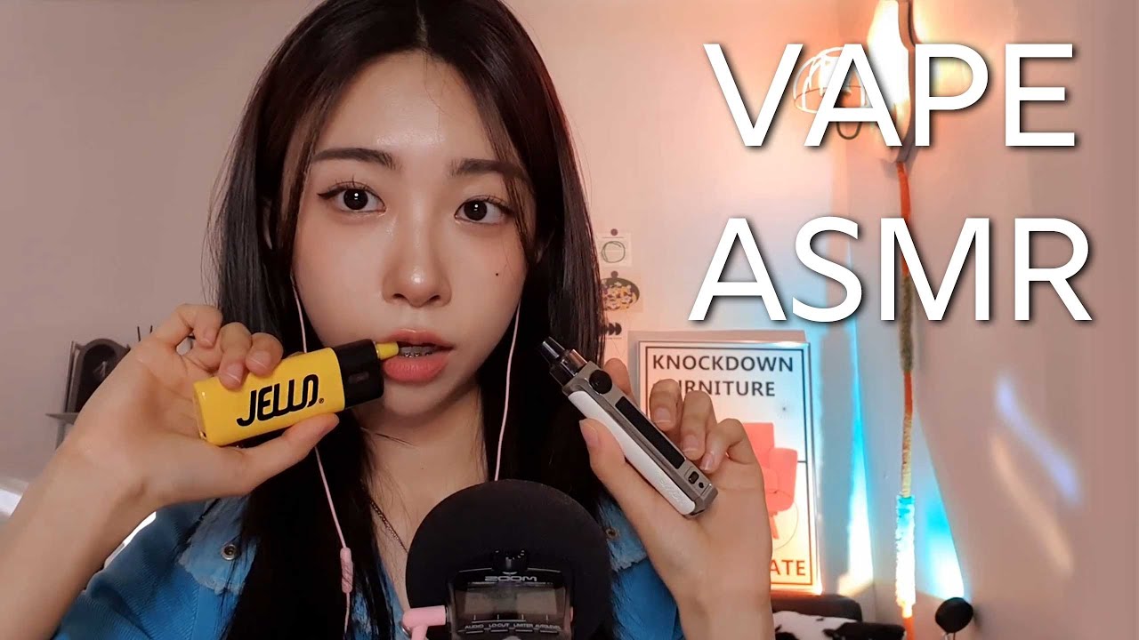 VAPE ASMR) 코하쿠토 먹방으로 시작하는 ASMR | KOHAKUTO & VAPE 💎
