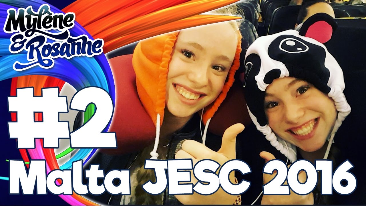 #2 JESC - JUNIOR SONGFESTIVAL MET KISSES IN MALTA  - Mylene & Rosanne