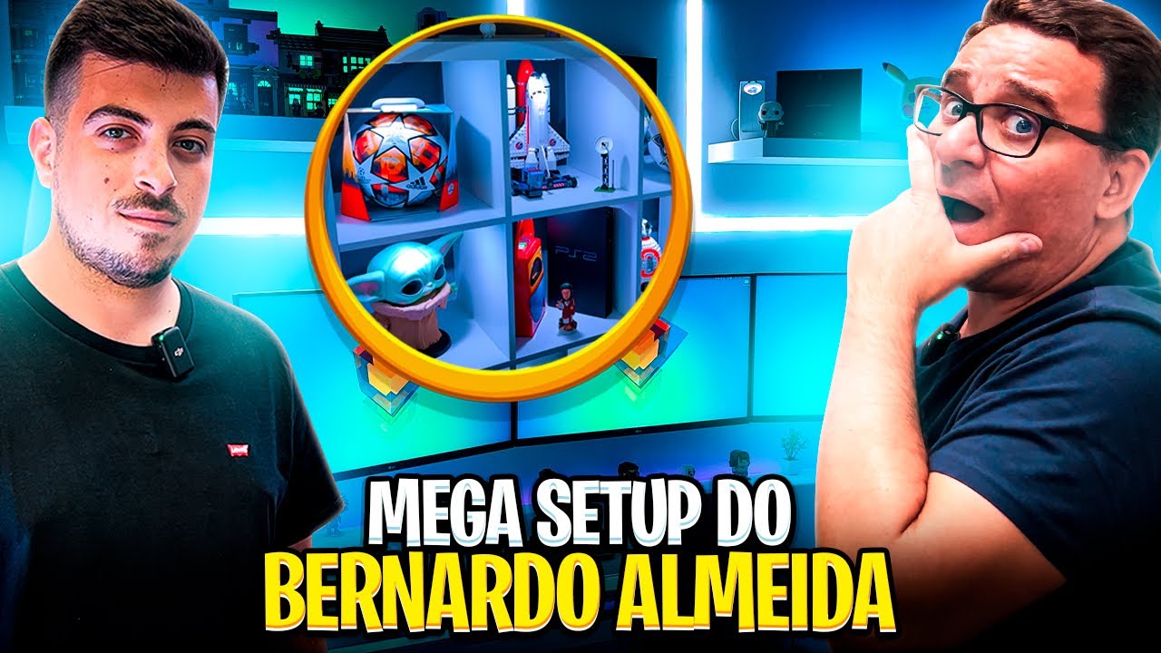 FIQUEI PERDIDO NO MEGA SETUP DO BERNARDO ALMEIDA