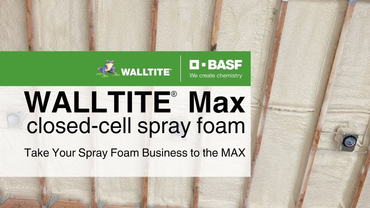 WALLTITE&reg; Max &ndash; Take Your Spray Foam Business to the Max