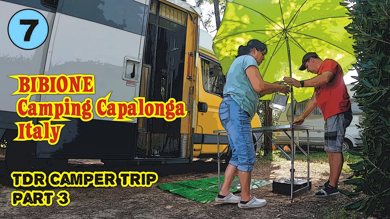 TDR Camper Trip - CAMPERVAN Travels / BIBIONE Camping Capalonga Italy - Part 3