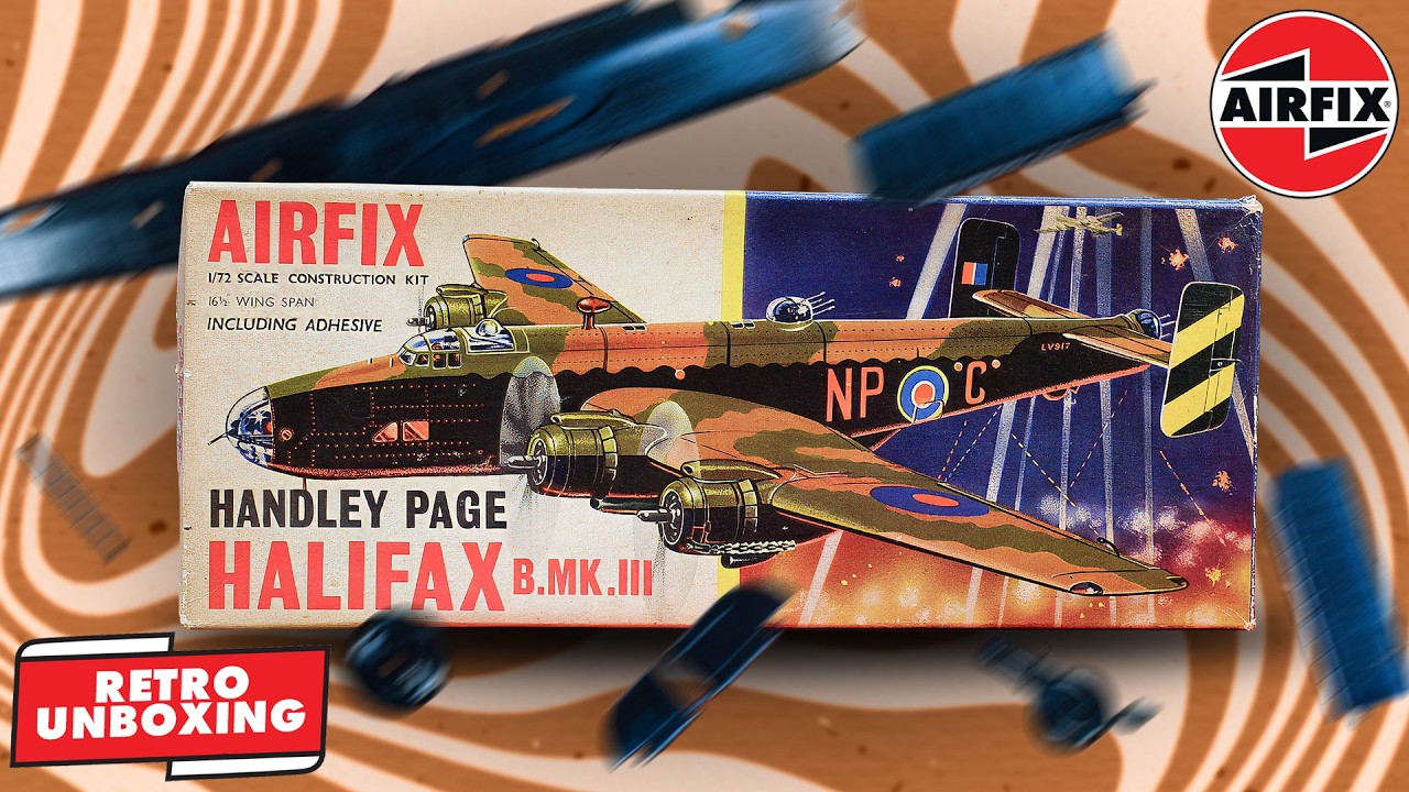 1961 Airfix Halifax &ndash; The Oldest Kit We&rsquo;ve Ever Opened