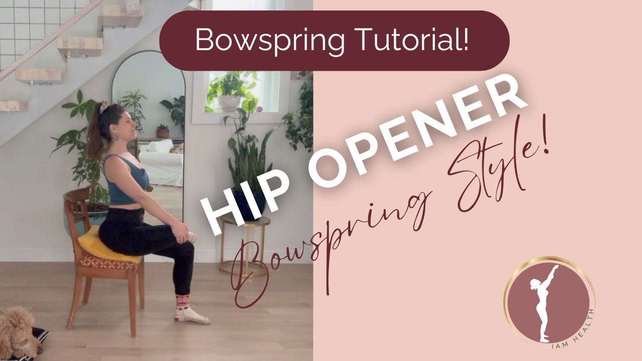 Hip Opener, Bowspring style for Tight Hips & Low Back Pain Relief!