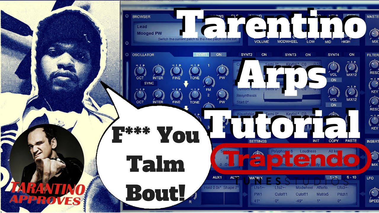 How To Make Tarentino Arps in Tone2 ElectraX(free download) | Arpeggio Hacks