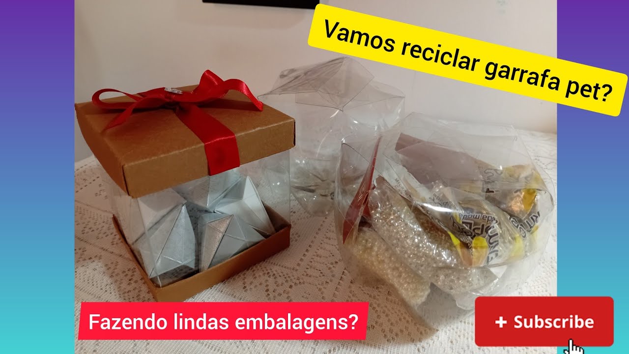 #reciclagem / embalagens de garrafa pet