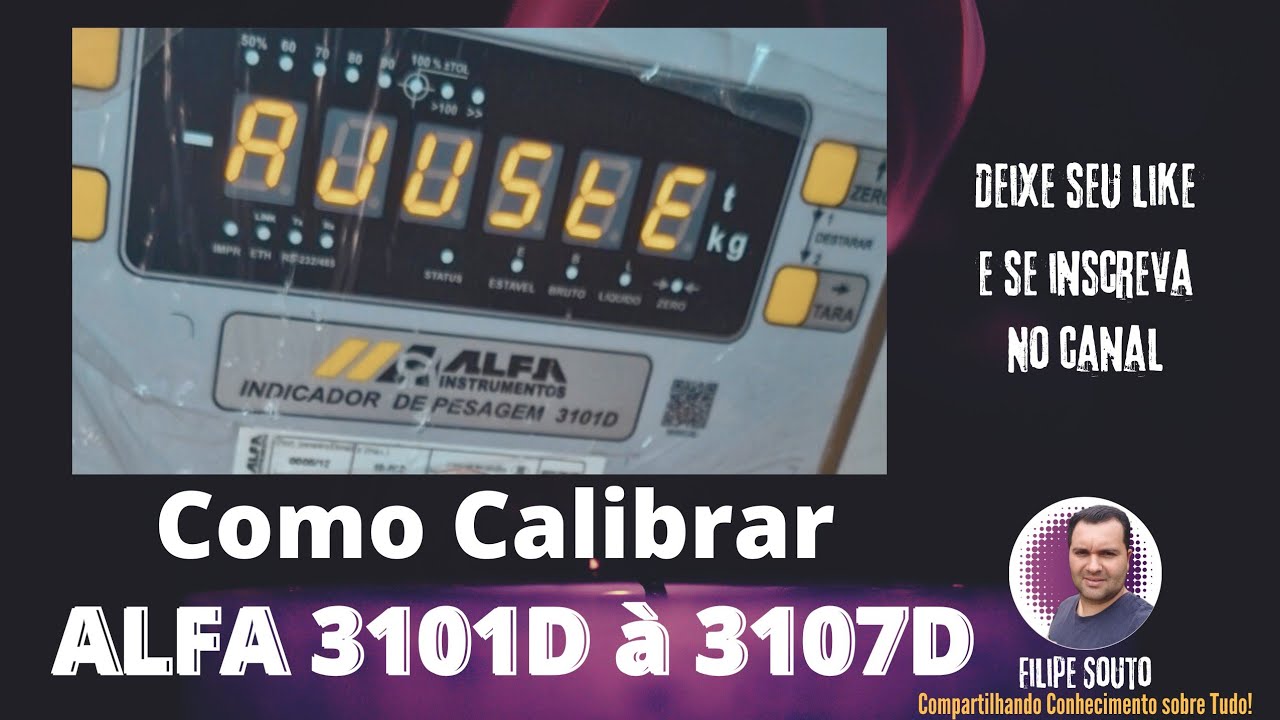 Calibração ALFA 3101D à 3107D