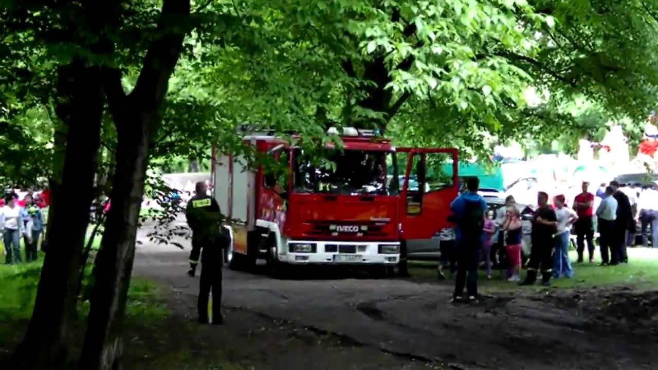 [50 Film!][Mega trąby!] Pokaz sygnalizacji i odjazd alarmowy GBA Iveco Eurocargo 361[D]21