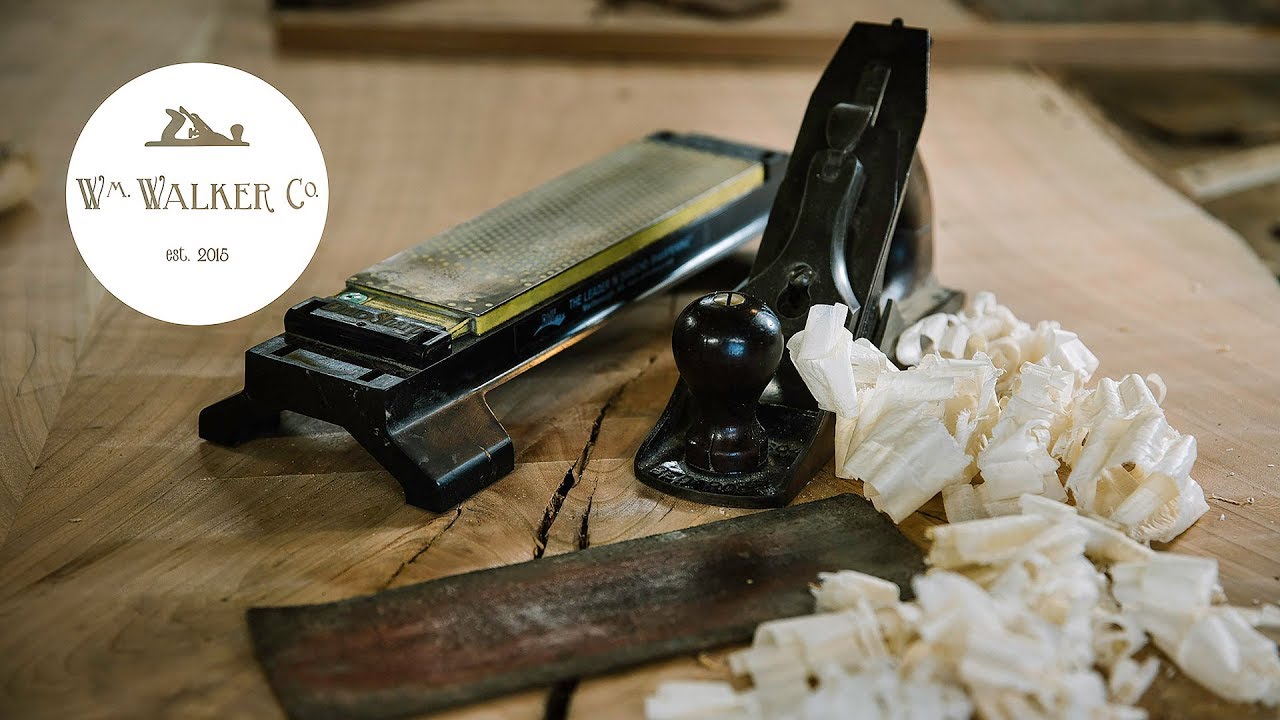 How to Sharpen a Plane Iron with One Stone and One Strop