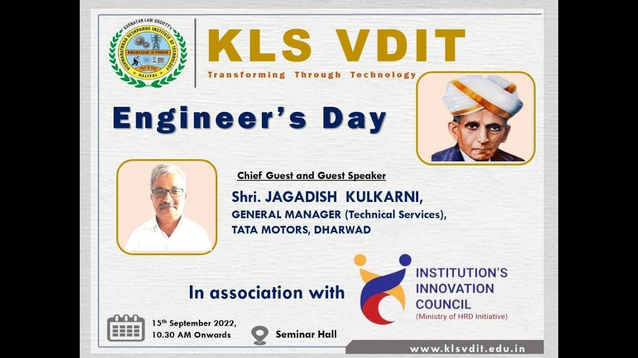 Engineer's Day Celebration @KLS VDIT