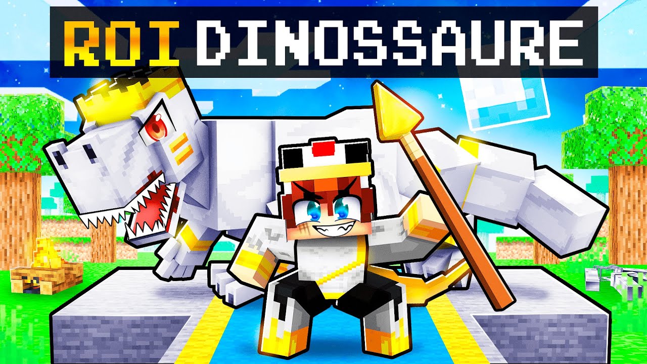 Devenir le ROI des DINOSAURES sur Minecraft !