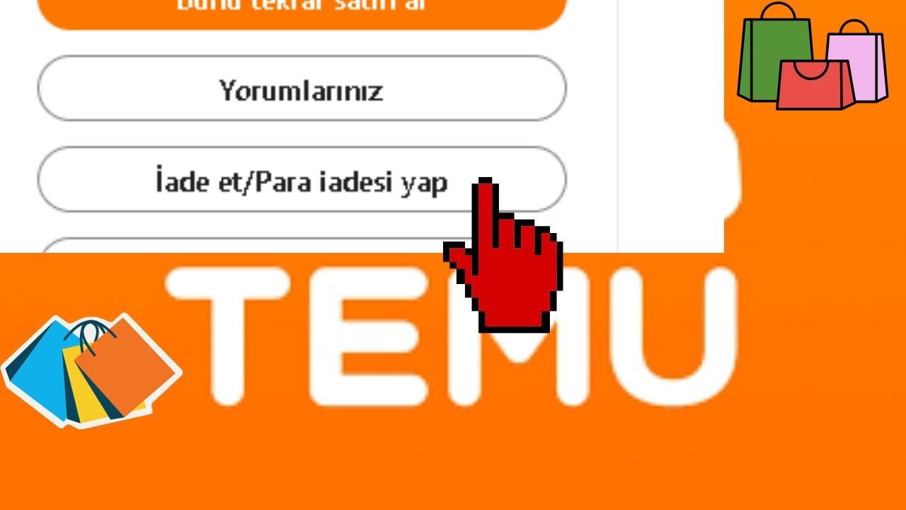 Temi ödənişi geri qaytarmaq ( Temu iade geri ödəmə)
