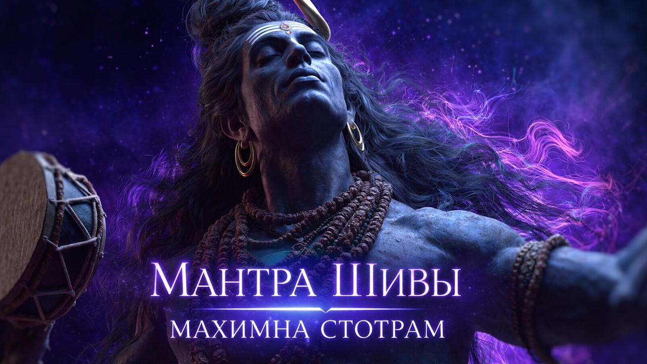 Мантра Шивы | Шива Махимна Стотрам - Древний Гимн Шиве в стиле Дхрупад для Медитации