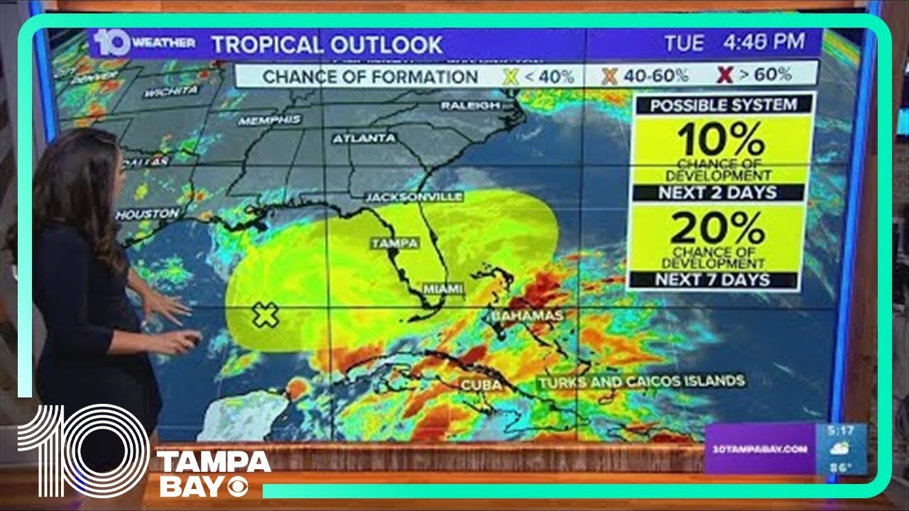 Tracking the tropics: Keeping an eye on developing low pressure