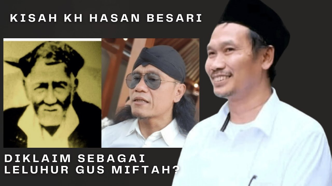 Gus Baha Silsilah Kiai Jawa, Mbah Hasan Besari, yang diklaim sebagai leluhur Gus Miftah?