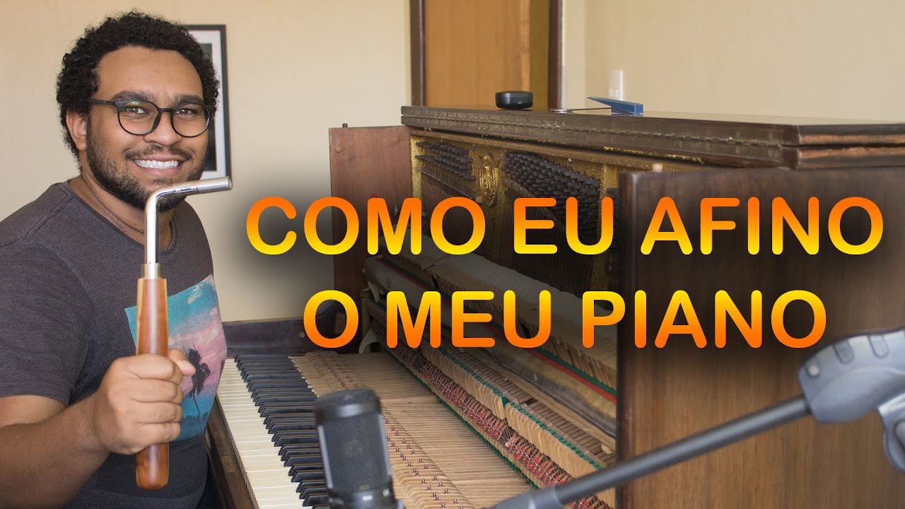 Como eu afino o meu Piano | VLOG