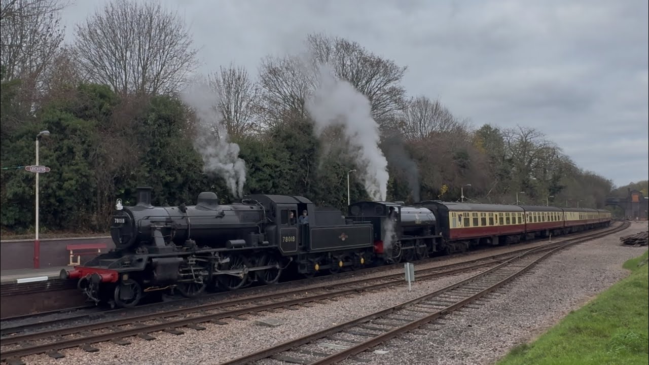 GCR Last Hurrah 2025 Pt2 - Hymek, 27 & steam hauled passenger & freight - Great Central Railway