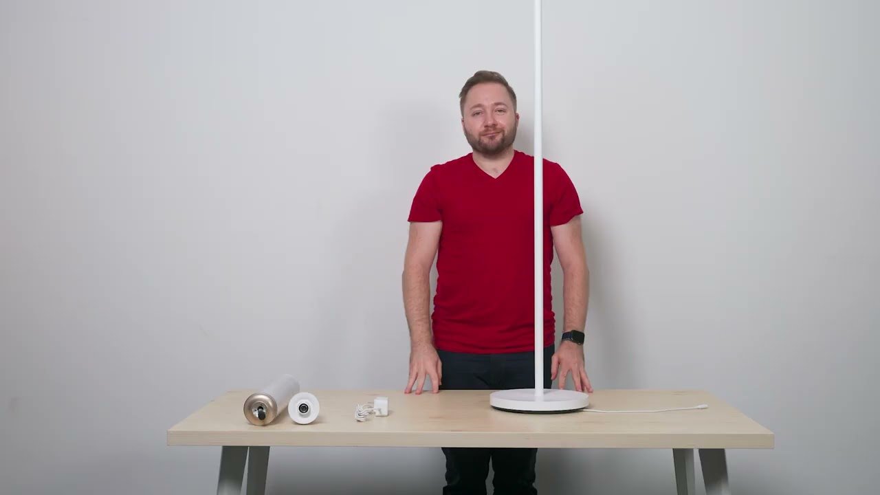 How to install Govee RGBICWW Cylinder Floor Lamp H6078