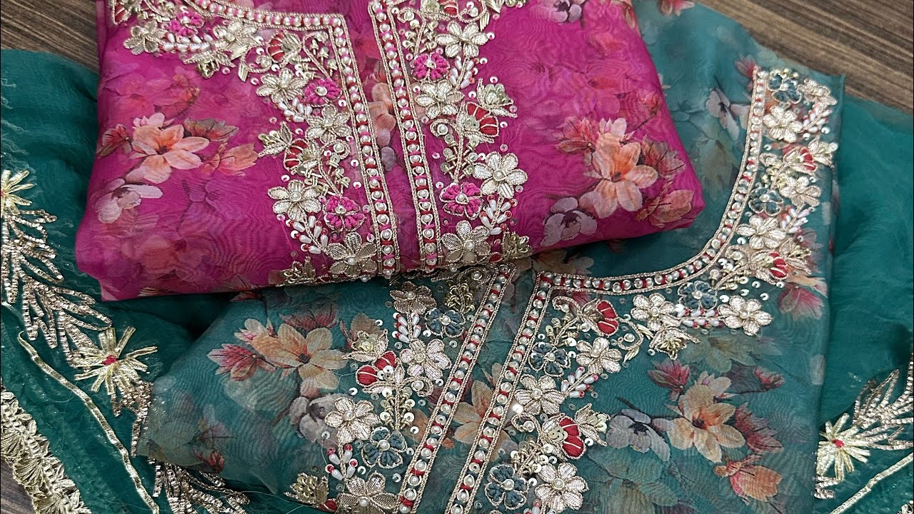 NEW Designer Amir Suit Collection 🔥 Heavy Handwork Suits | Chandni Chowk Wholesale Delhi