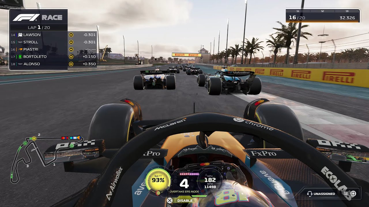 F1 25 | Abu Dhabi | McLaren MCL39 | Piastri