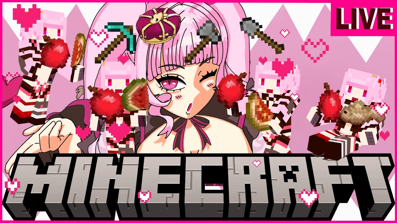 【#minecraft】まったりがゔと夜更かししよっか？👻🦷🦈整地ってなんでこんなに楽しいんだろう🤙🏻💖【#深海眠がゔゔ】#7