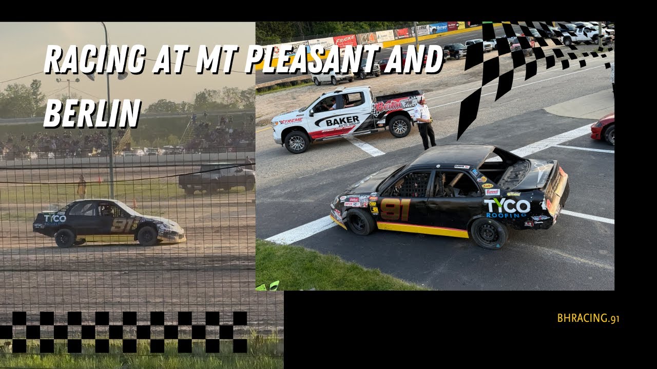 My double header weekend at Mt Pleasant speedway and Berlin Raceway