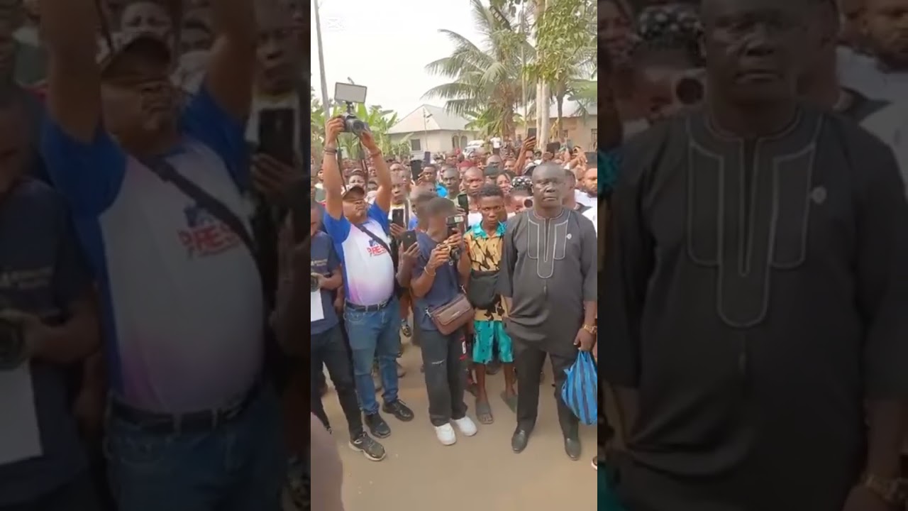 Sir Wilker Jackson Finally Received at family compound before funeral service today 