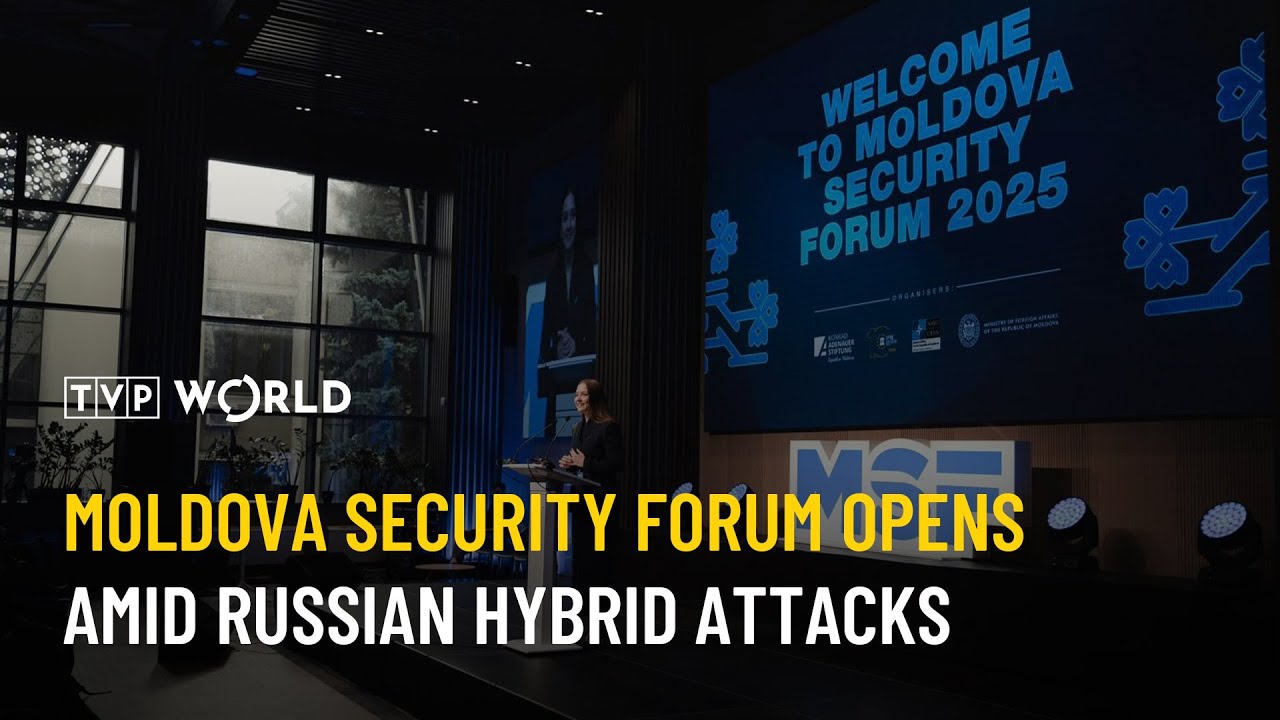 Moldova Security Forum opens amid Russian hybrid attacks | Top Report
