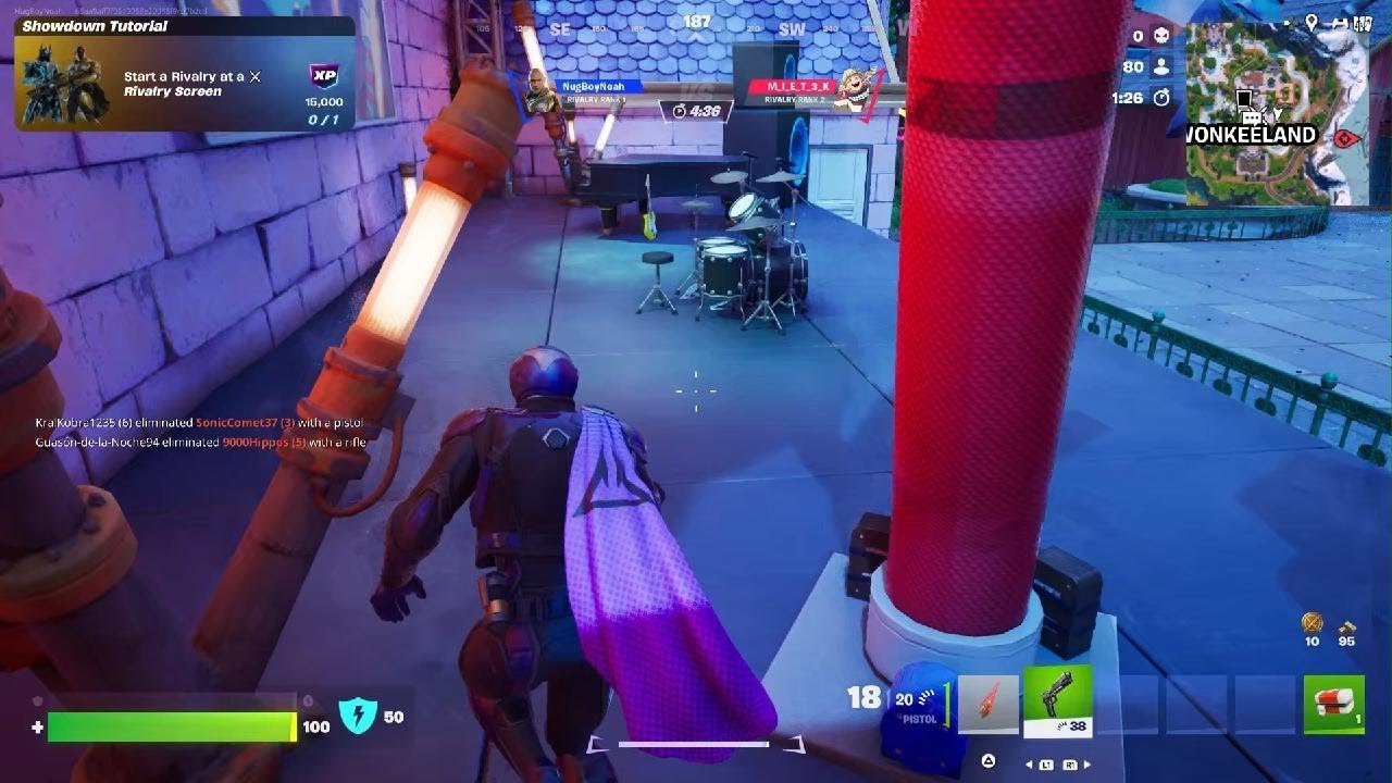 Fortnite showdown (it's peak)