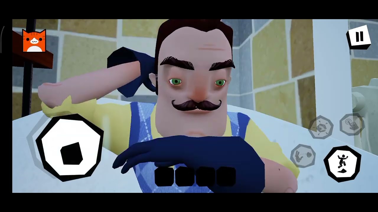 10 минут жизни соседа.  #helloneighbor 