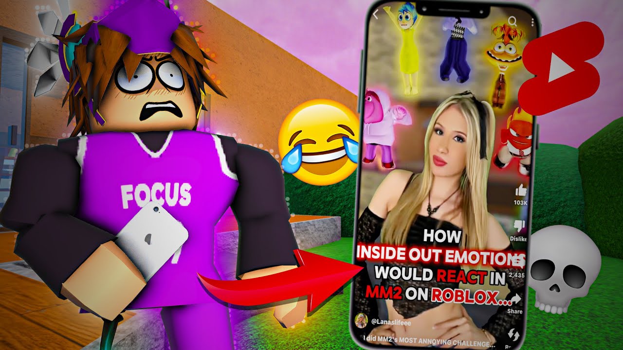 REACTING to MOST VIRAL SHORTS in MM2.. 😱 (Murder Mystery 2)