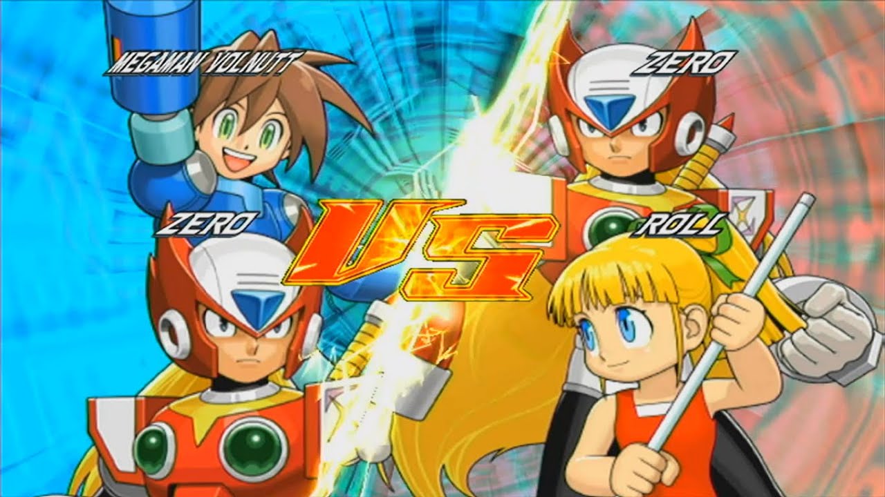 Tatsunoko vs Capcom Zero and MegaMan Volnutt arcade mode