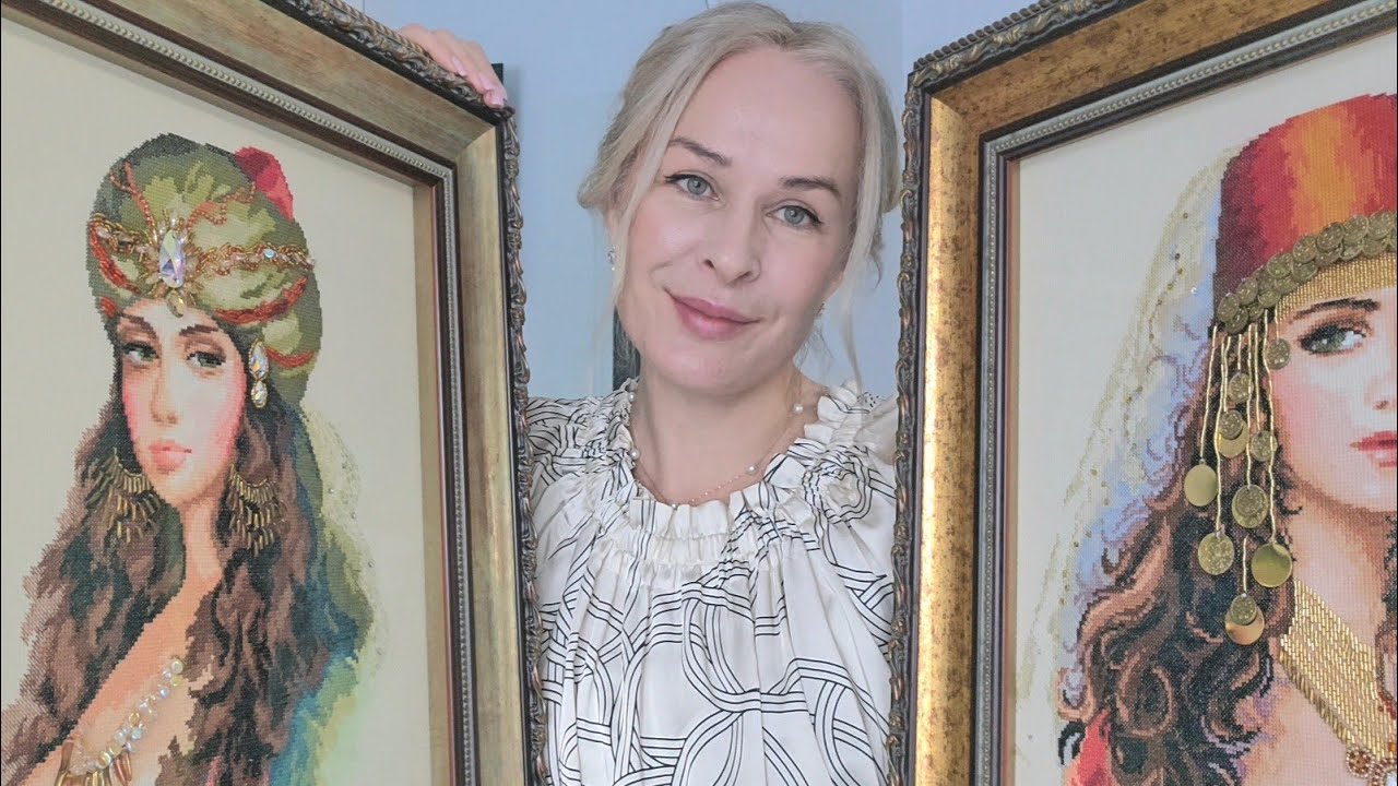 8. Парные вышивки. Забрала моих страдальцев. 