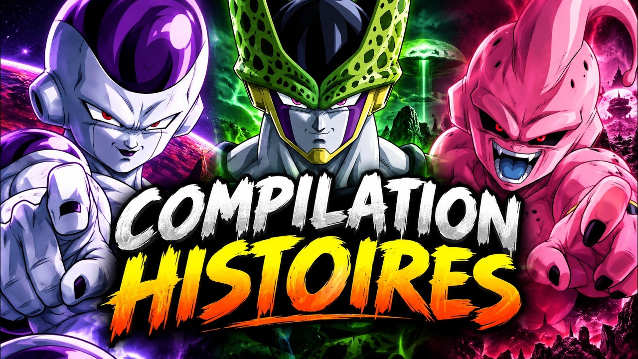 LES ANTAGONISTES DE DRAGON BALL Z ET LEURS HISTOIRES ! (compilation)
