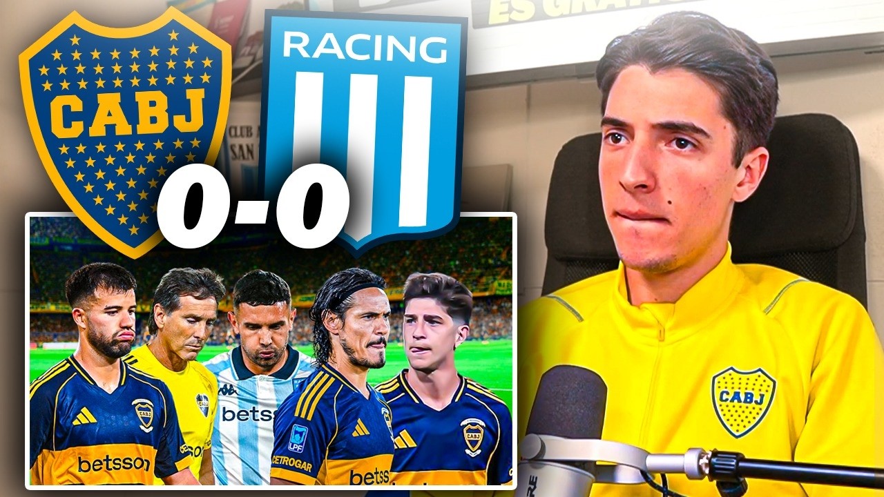 BOCA JUNIORS 0 - RACING 0 - REACCIÓN PICANTE - Liga Argentina 2026 - Toto Bordieri