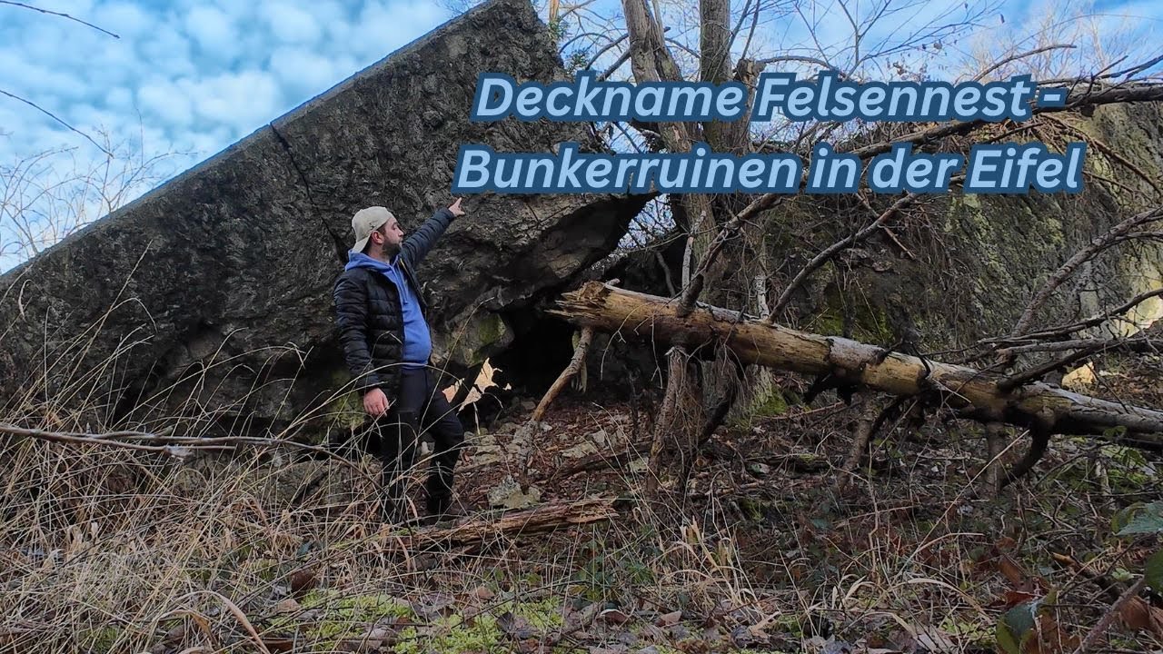 Deckname Felsennest - Bunkerruine Bad Münstereifel