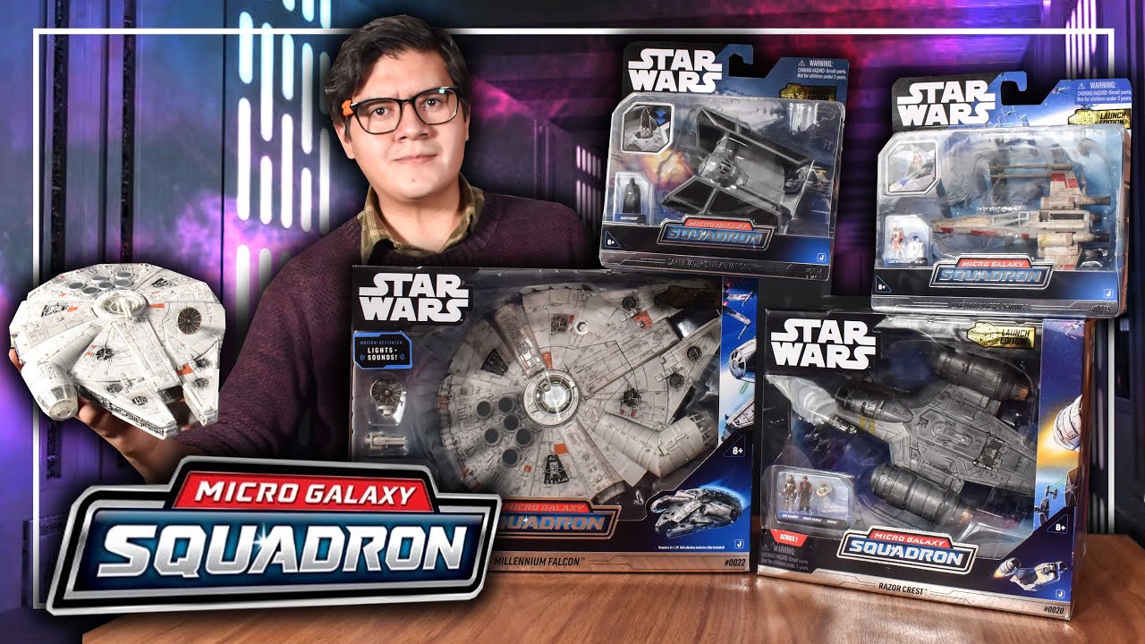 UNBOXING Star Wars Micro Galaxy Squadron - Las Nuevas Naves Miniatura 😱🔥 | El Tio pixel