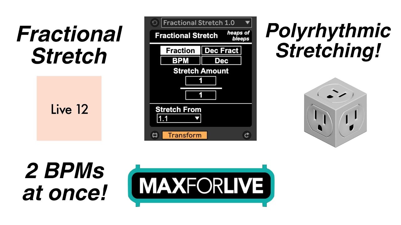 Stretch MIDI with Fractions?: Fractional Stretch Demo Pt 1