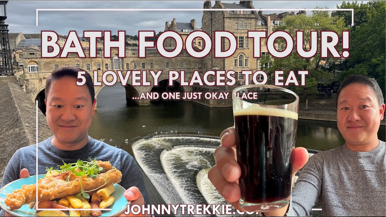 BATH UK FOOD TOUR!