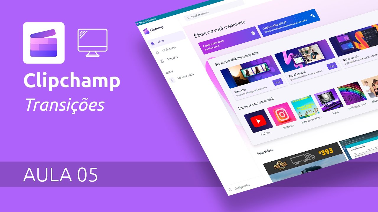 Clipchamp | AULA 05 | Transições no vídeo