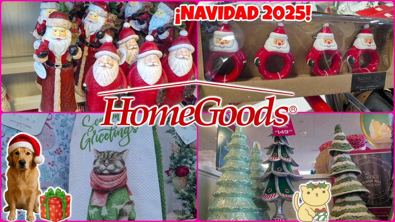 🎅🎁¡NUEVO RECORRIDO NAVIDEÑO¡ 🎉 ¡PRIMERA PARTE 1! #recorrido #navidad #HOMEGOODS