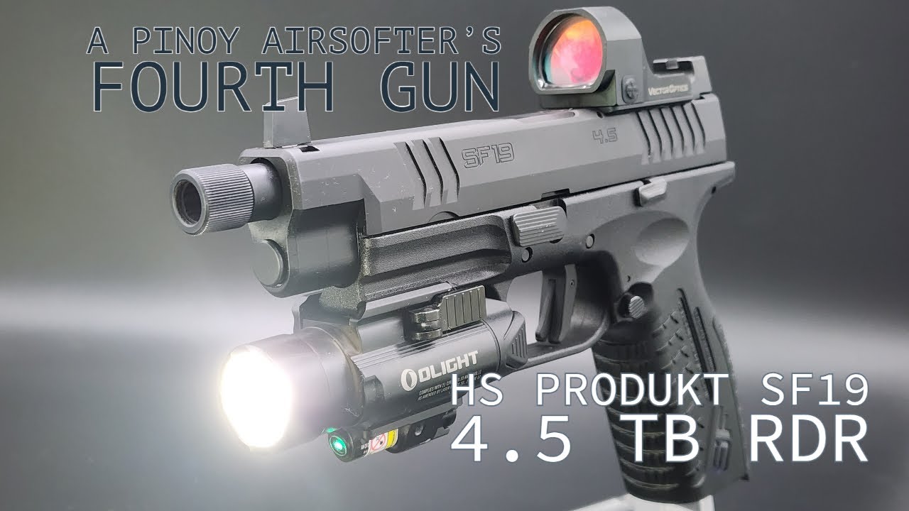 HS Produkt SF19 4.5 TB RDR (XDM Elite 4.5 OSP Tactical) - My fourth gun